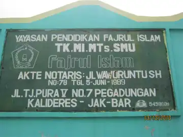 SDIT Fajrul Islam Kalideres